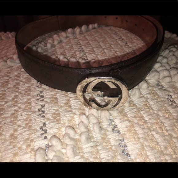 authentic used gucci belt